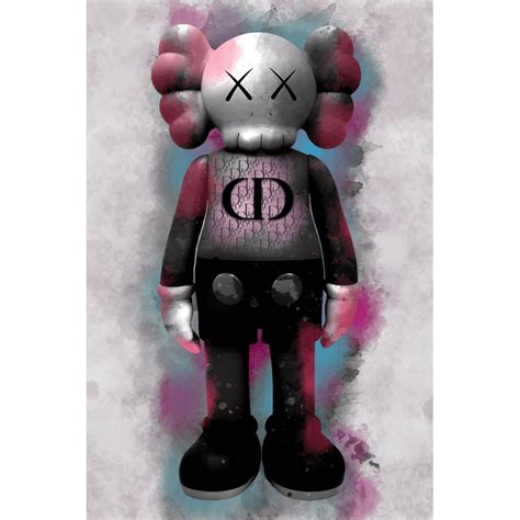 christian dior kaws